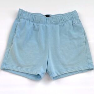 Hollister Blue Athletic Shorts with Elastic Waistband